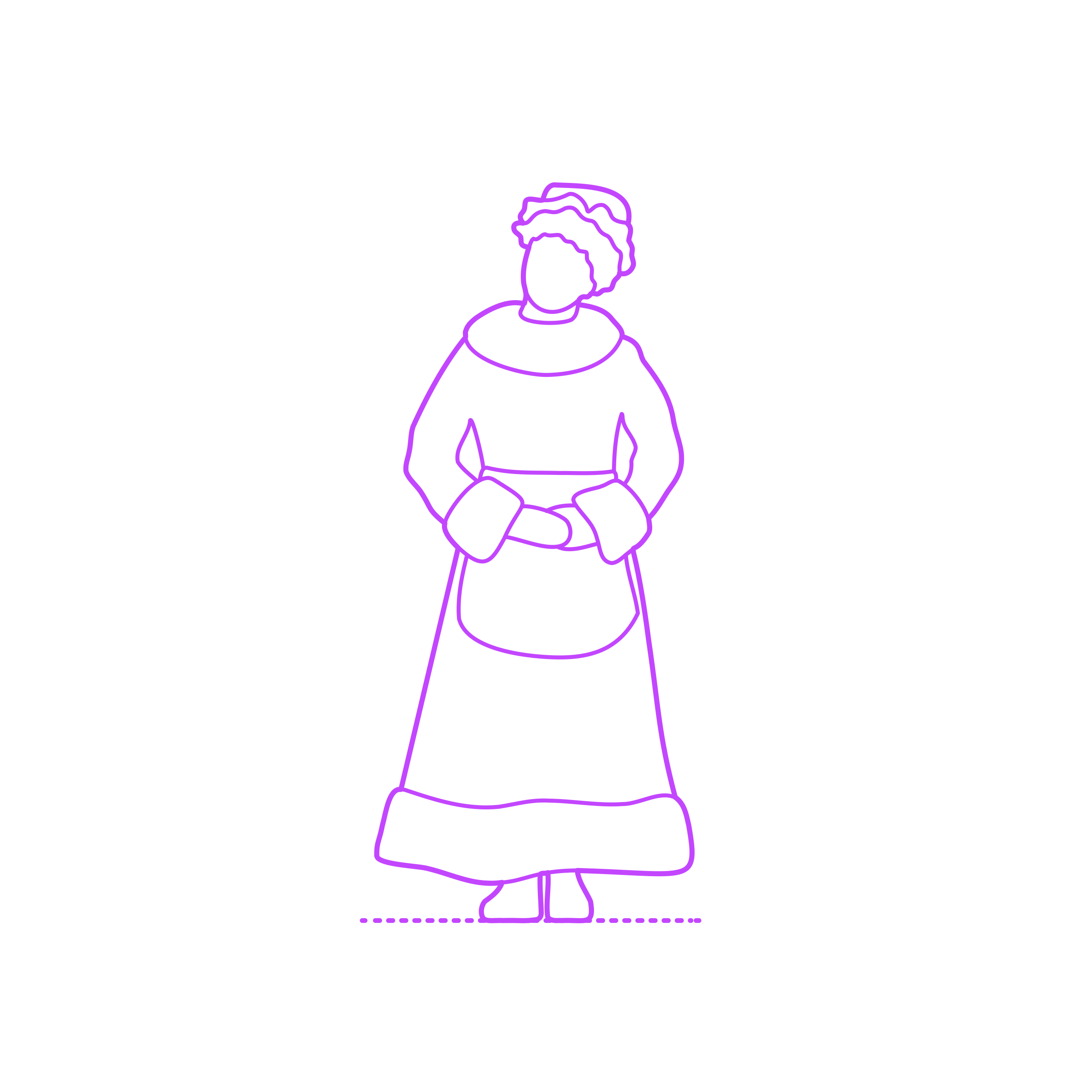 Pop Culture Holiday Characters Mrs Claus Stencil Svg Design File Free Vectors